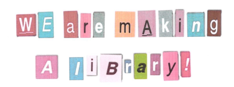 We are Making a Library Logo