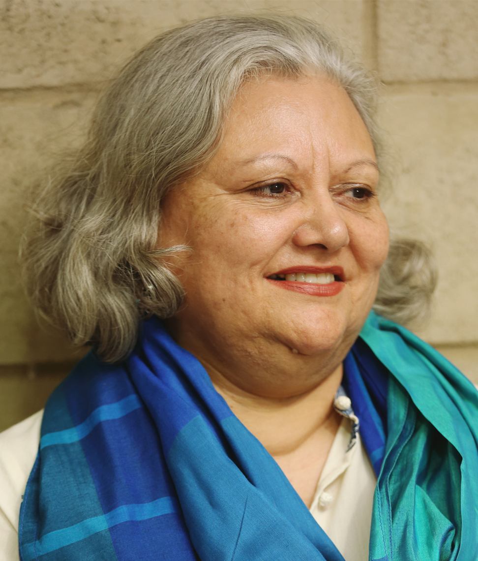 Portrait of Niilofur Farrukh – Managing Trustee and CEO, Karachi Biennale Trust