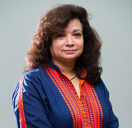 Portrait of Dr. Asma Ibrahim – Trustee, Karachi Biennale Trust