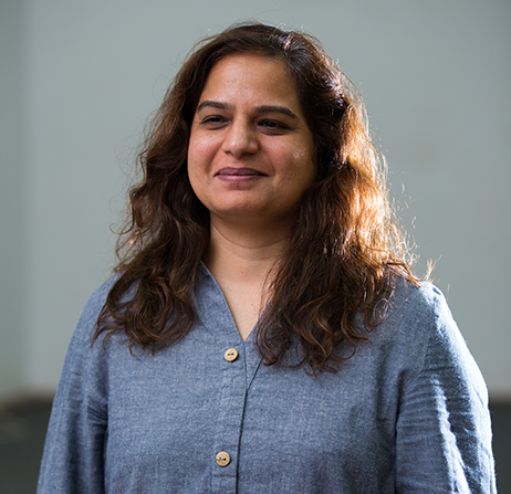 Portrait of Atteqa Malik – Chairperson, Karachi Biennale Trust