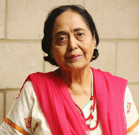 Portrait of Riffat Alvi – Trustee, Karachi Biennale Trust