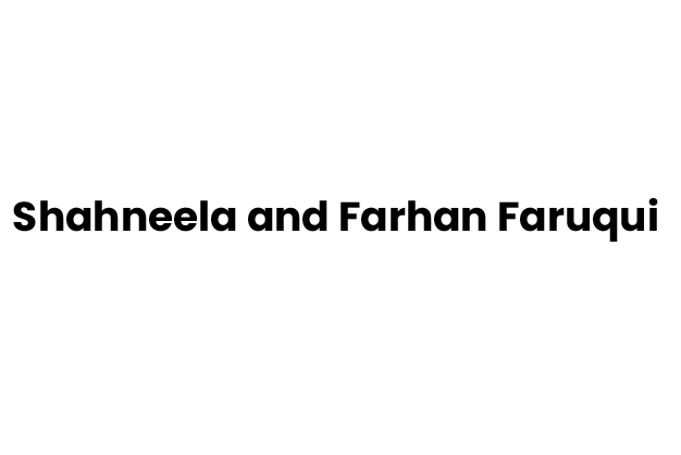 Shahneela & Farhan Faruqui Popular Choice Prize