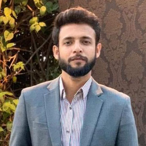 Portrait of Adil Tanveer – Deputy General Manager, Karachi Biennale Trust