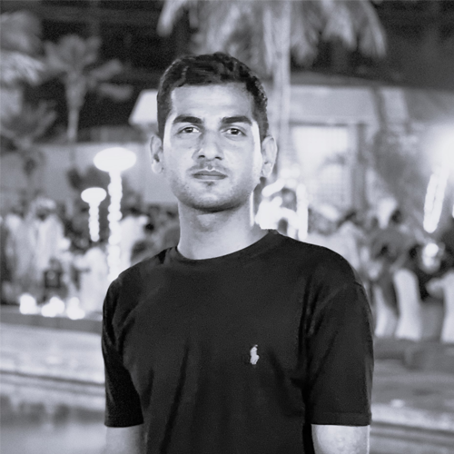 Portrait of Atif Khan – Office Manager, Karachi Biennale Trust