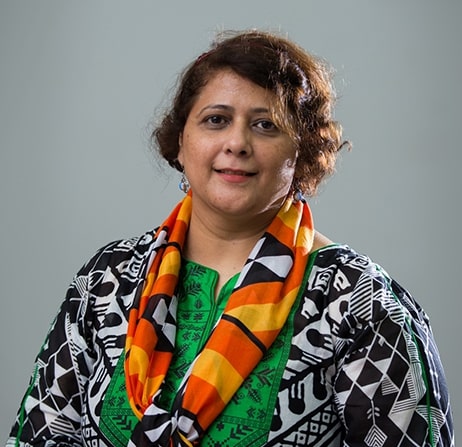 Portrait of Bushra Hussain – Artistic Director, Karachi Biennale Trust